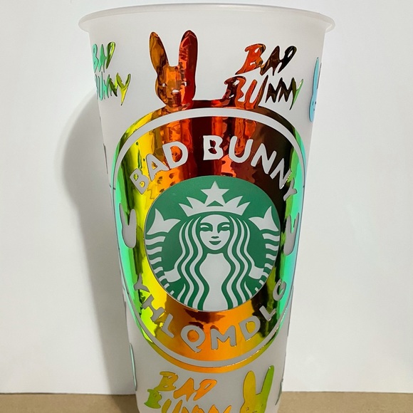 Cups Starbucks chancera color with cold drinks - Picture 3 of 5